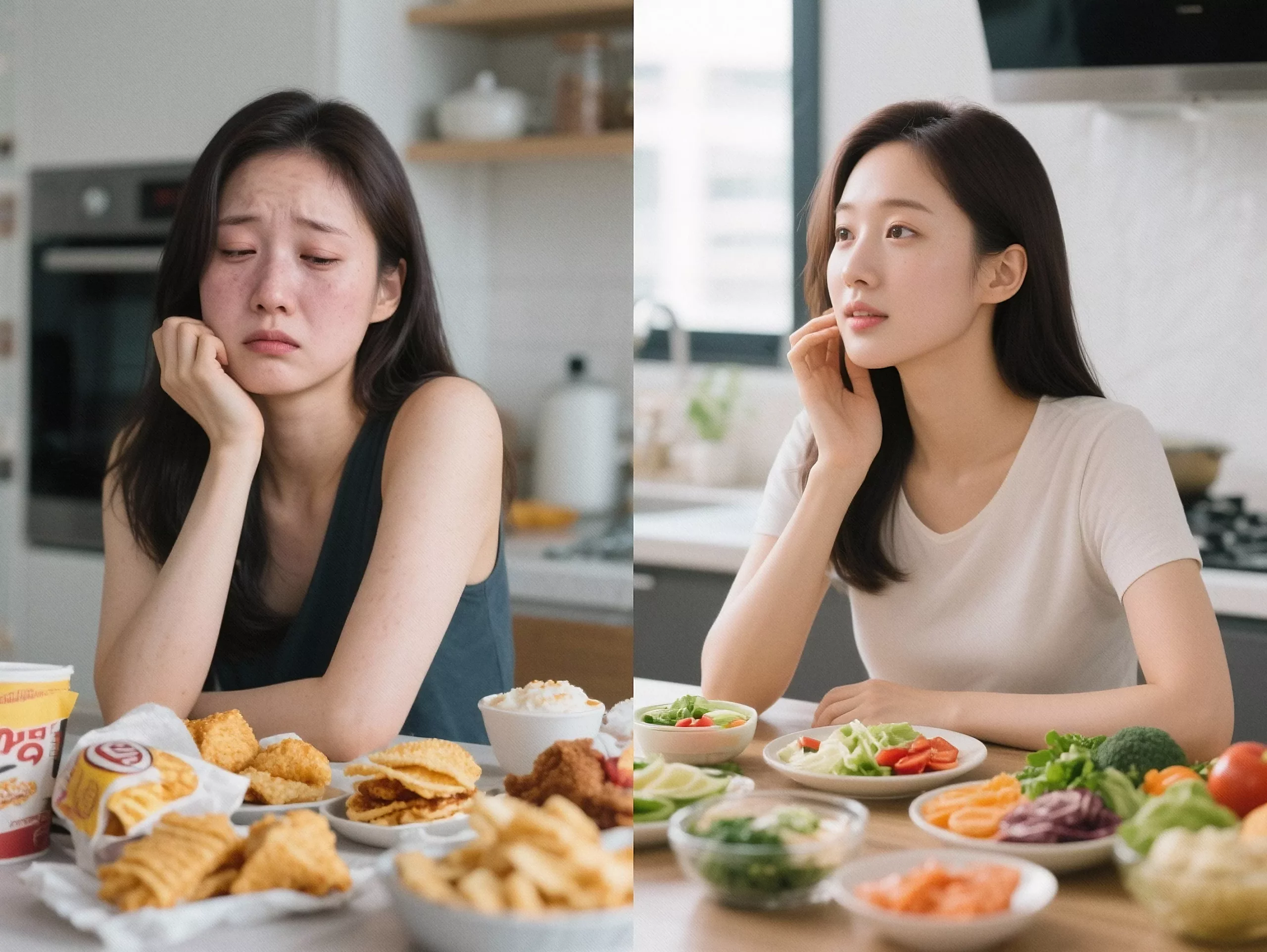 Mewon Korean Cosmetics - อาหารทำลายผิว กินแบบนี้อยู่ต้องหยุด