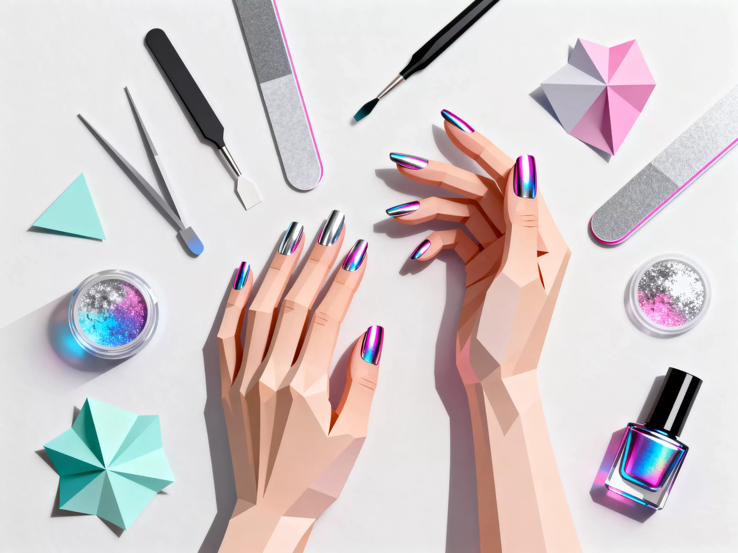 chrome nails 2026 กำลังจะเป็นเทรนด์ที่ปฏิวัติวงการทำเล็บในเอเชีย