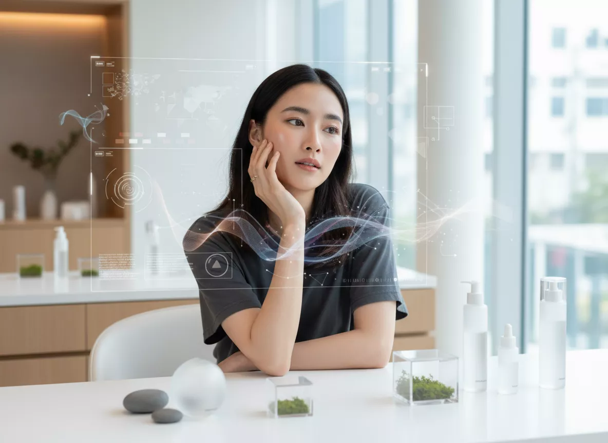 Mewon Korean Cosmetics - เทรนด์เครื่องสำอาง 2026 Skinimalism และ AI Beauty ปฏิวัติวงการความงาม