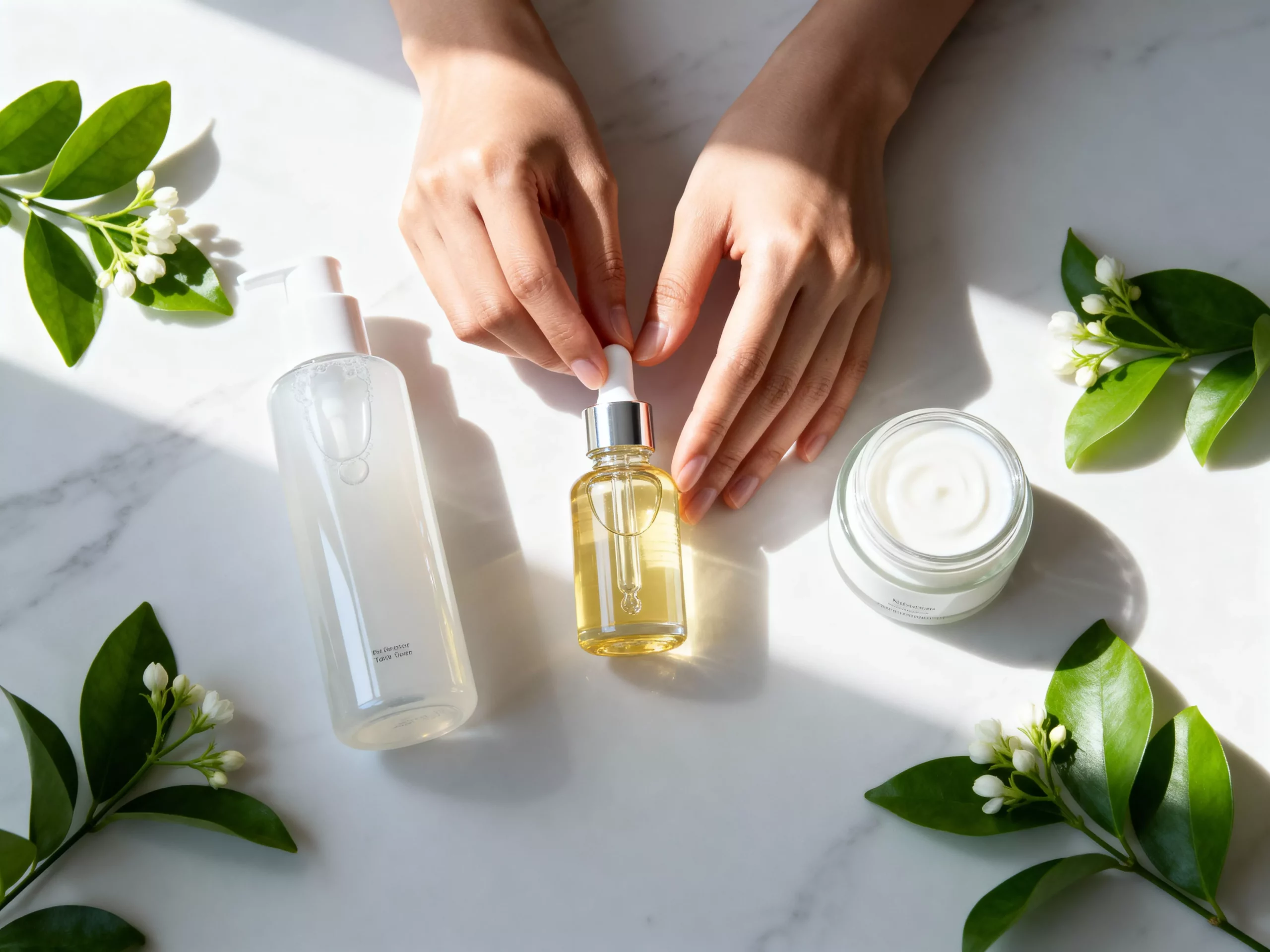 Mewon Korean Cosmetics - ครีมกลางคืนกับเซรั่ม ใช้อะไรก่อน ลำดับสกินแคร์ที่ถูกต้อง