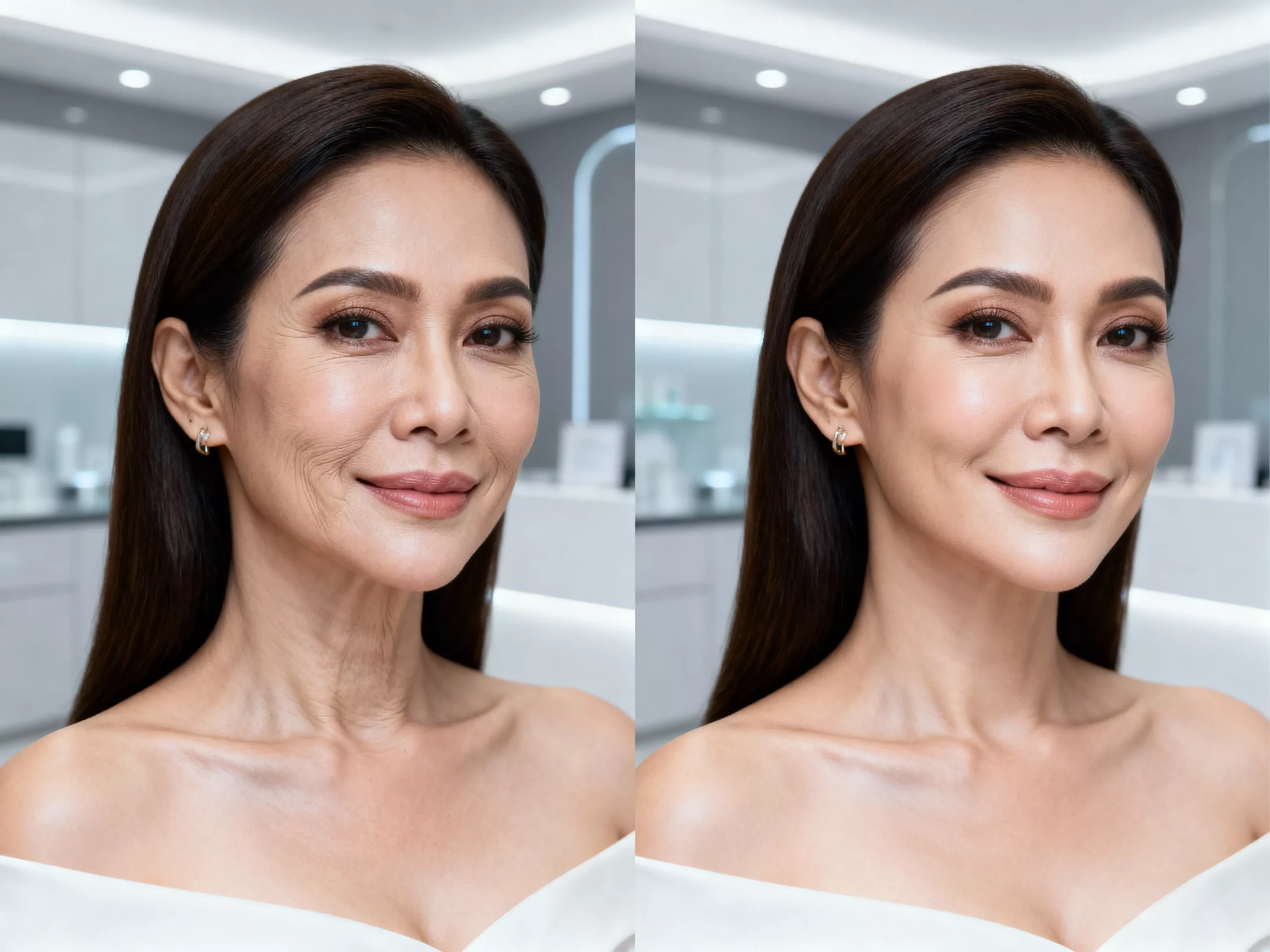ผลลัพธ์การใช้เซรั่ม Peptides
