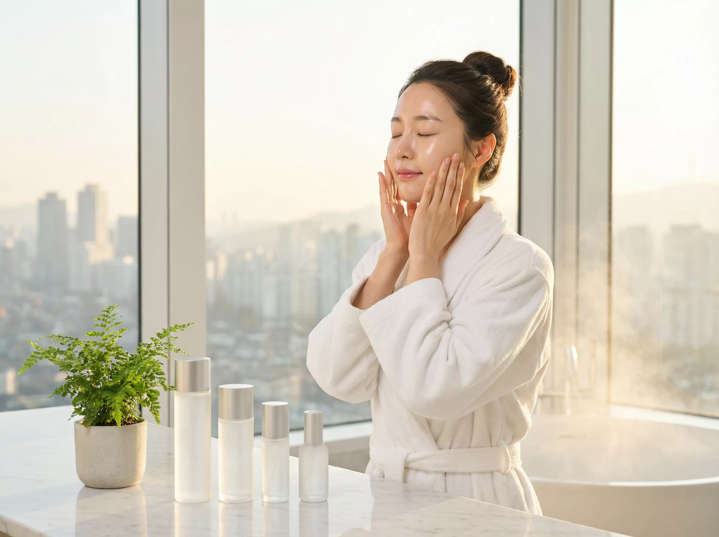 Mewon Korean Cosmetics - 4 ขั้นตอน Skinimalism ลดริ้วรอยเพิ่มความใสสไตล์เกาหลีที่ใช้ได้จริง