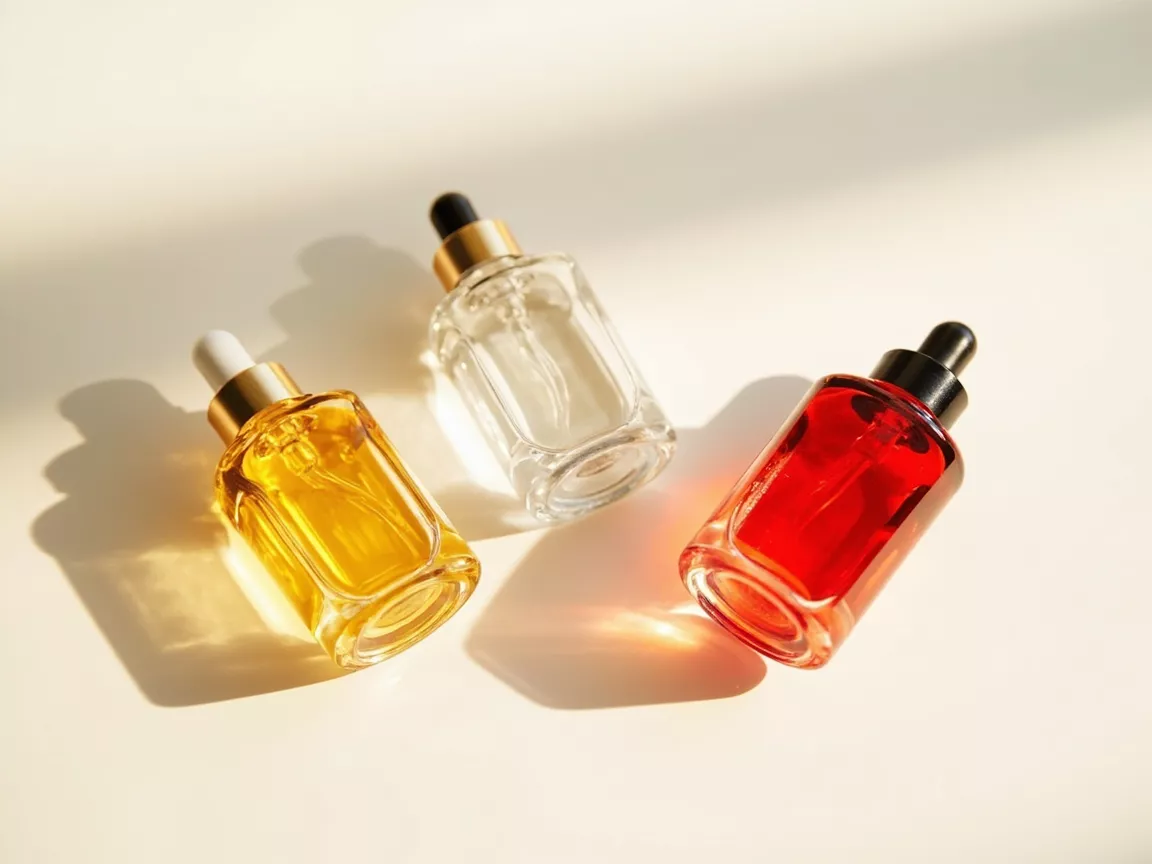 Color-protecting ingredients (argan, keratin) closeup