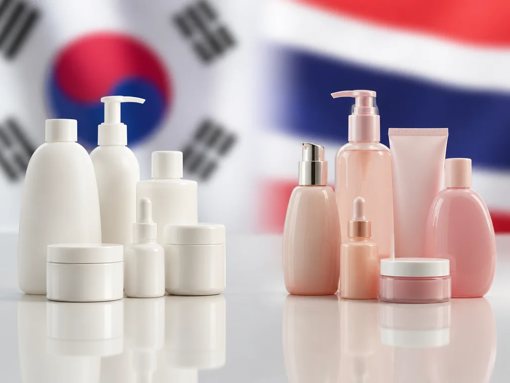เปรียบเทียบ OEM เครื่องสำอางเกาหลีกับผลิตในไทย